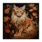Stupell Industries Maine Coon Cat Portrait Canvas Wall Art Design by Steve Hunziker